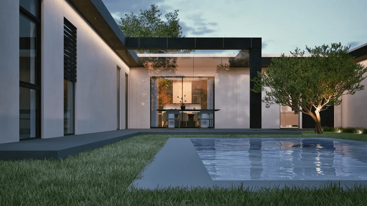 nomentana 1 dettaglio frontale notte