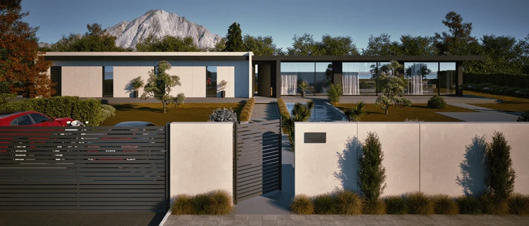 villa rettangolare 1